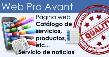 Página web profesional avanzada