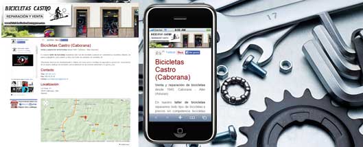 Bicicletas Castro (Página web presencial)